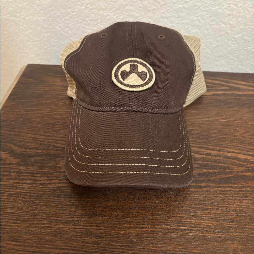 Brown Trucker Hat with Logo